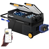 BougeRV ポータブル冷蔵庫 車載冷蔵庫 40L 未使用 Amazon.co.jp: BougeRV ポータブル冷蔵庫 車載冷蔵庫 大容量 40L